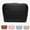 Black, variant on Large Capacity Travel Makeup Bag with Adjustable Dividers, Fold-Down Cosmetic Organizer, 27 Pockets & Brush Holders, Toiletry Case