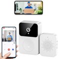thumbnail image 1 of Wireless Video Doorbell WiFi Smart Wireless Video Doorbell Camera with Two-way Audio Night Vision Smart Remote Video Doorbell with App Control Auto Cloud Storage for Home Security, 1 of 9