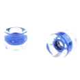 thumbnail image 3 of Set 2Piezas Monopatín Ruedas de Skate Longboard Rollen / Dirigidos 60x45mm Azul, 3 of 8