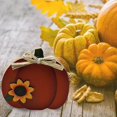 thumbnail image 1 of Halloween Wooden Ornament Figurine Fall Harvest Centerpiece For Festival, 1 of 5