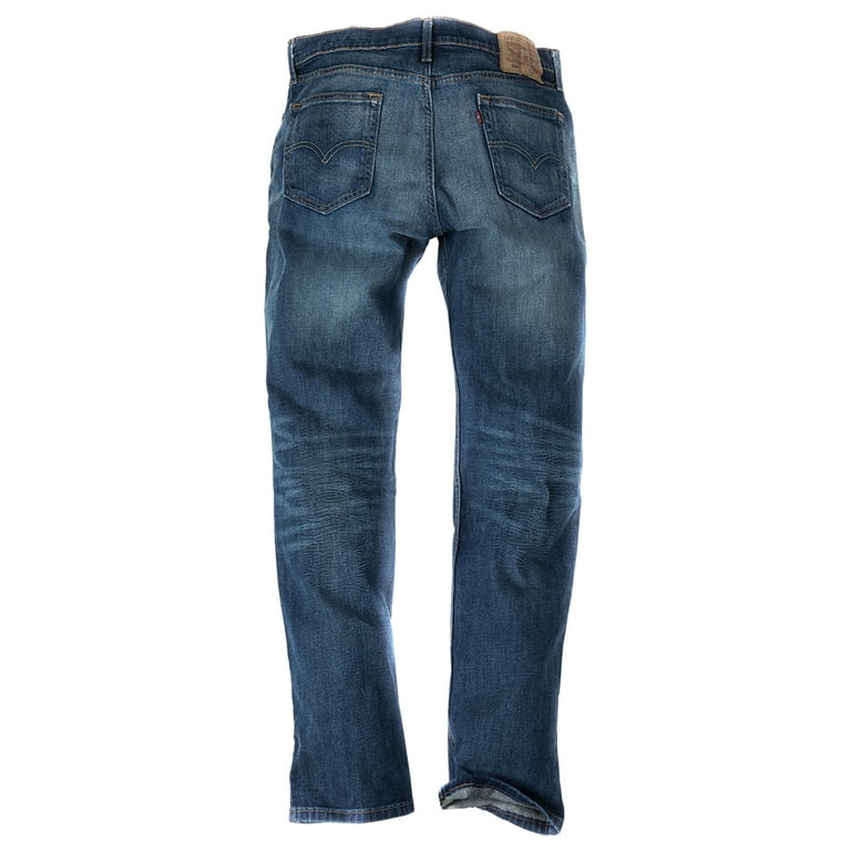 Levi Strauss Mens 514 Straight Leg Birdman Regular Fit Jeans