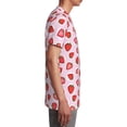 thumbnail image 3 of Fuzoiu Hand Drawn Strawberry Print Youth Short Sleeve T-Shirt,Youth Dry-Fit Active Athletic T-Shirt,Short Sleeve Tops Tees for School, Sports, and Casual Wear, 3 of 6