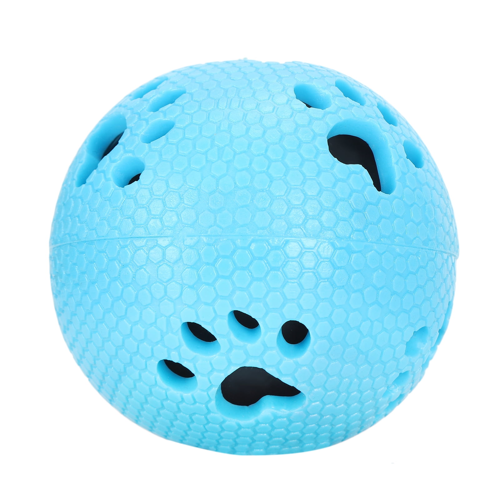 Blueberry Pet Spiky Ball Dog Chew Toy and Treat Dispenser