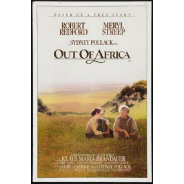 Out Of Africa Movie Poster 24in x 36in Art Poster 24x36 - Walmart.com