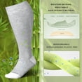 thumbnail image 2 of Calcetines de compresión LEVSOX Plus, talla 15-20 mmHg, para mujeres y hombres, 2 of 7