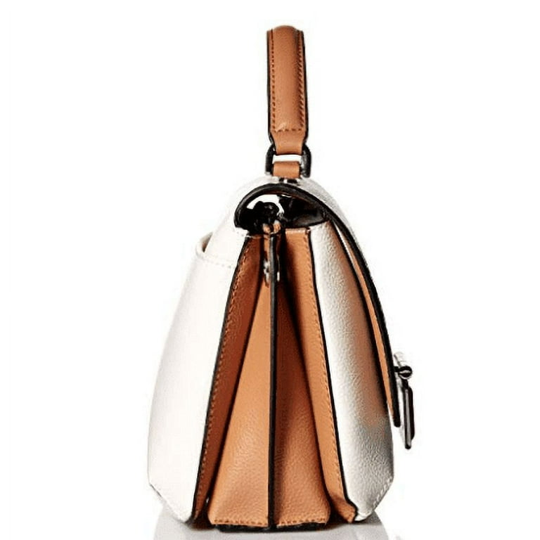 Calvin klein dani leather satchel new arrivals