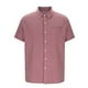 thumbnail image 5 of Blusa y camisa de manga corta con cuello vuelto para hombre, color liso, informal, holgada, con botones y bolsillo, blusa de manga corta con cuello vuelto, blusa de poliéster para hombre, 5 of 5