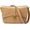 Beige, variant on Women's Classic Crossbody Genuine Leather Flap Commuter Handbag and Purse Trendy Shoulder Bag with Magnetic Closure