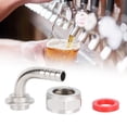 thumbnail image 3 of Pièce de queue de bière, Écran coudé pour robinet de brassage de bière, accessoires de robinet de bière, Pièce de queue de bière, kit de joint d'écrou coudé, 3 of 12