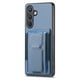 thumbnail image 2 of For Samsung Galaxy S25 Case Card Holder Leather TPU Kickstand Phone Cover - Blue, 2 of 5