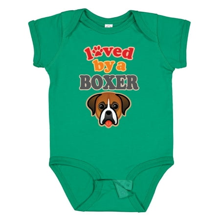 

Inktastic Boxer Dog Lover Pet Owner Gift Baby Boy or Baby Girl Bodysuit