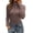 Brown, variant on Basic Turtleneck Tops for Women Fall Ribbed Sweater Long Sleeve Slim Casual Tops