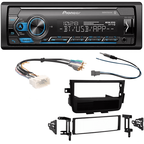 Pioneer MVH-S322BT Car Stereo Single Din Kit Fit Acura MDX 2001-2006