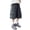 0-Black249, variant on Lullu Boys Cargo Denim Shorts Elastic Waist Knee-Length Jean Shorts, Sizes 4-14