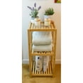 thumbnail image 5 of Eccostyle 3 Tier Solid Bamboo Slatted Shelf - Natural, 5 of 7
