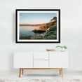 thumbnail image 6 of La Jolla Cove 02 - La Jolla California Photography Coastal Ocean Landscape Nature Scenic Flowers Sunset Black Framed Wall Art Print 18 x 24 inches, 6 of 8