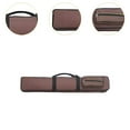 thumbnail image 3 of GARENDE Billiard Pool Cue Carrying Case Pool Cue Bag Practical with Carry Strap Billiard brown, 3 of 8