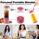 thumbnail image 2 of Licuadora portátil COKUNST 530 ml, recargable por USB, 6 cuchillas, rosa, 2 of 7