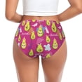 thumbnail image 3 of Womens Underwear - No Show Seamless Underwear for Women, Cute Avocado Happy Soft Stretch Women's Panties, Hipster Ladies Panties Breathable Bikini Underwear Briefs, 3 of 6