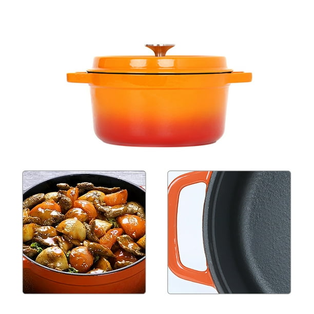 Segretto Cookware Mini Cast Iron Saucepan, 2.13 Quarts