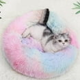 thumbnail image 4 of Lorddream Home Long Plush Dog Bed & Cat Bed, Original Calming Dog Bed for Small Medium Large Pets, Round Warm Washable Cat Bed for Indoor Cats, 4 of 7
