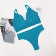 thumbnail image 5 of Everyday Bras for Women Men's Briefs Lace Satin Lingerie Set Men Med Underwear Satin Lace Sleepwear Set High Waist Lace Underwear Set Men Set Briefs for Men Large Mens Briefs Size Large Sky Blue One, 5 of 5
