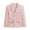 Pink, variant on Blazers for Boys Girls Teens Long Sleeve Notched Collar/Lapel Collar with Pockets Solid Color Open Front Casual School Formal Kids Girls Blazers Suit Jacket 14-15 Years Navy