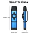 thumbnail image 2 of Hweilai Aluminum Alloy Kazoo Woodwind Instrument Musical Instrument for Beginners Blue, 2 of 7