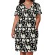 thumbnail image 2 of Vestido de dama de honor con bolsillo suelto Floral MahJong vestidos para ocasis oficiales, 2 of 6