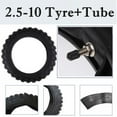 thumbnail image 3 of jiaping Black 2 . 50 - 10 2 . 50x10 Rubber Tire & Inner Tube Set for, 3 of 8