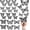 Black, variant on PETGLE 24 Pcs Large Butterfly Party Decoration 3D Butterflies Wall Decor Set 2 Sizes 3 Styles Large Stickers for Birthday Baby Shower Nursery Bedroom Wedding Decor Cutouts (Glitter Silver)