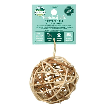 UPC: 0744845963266 | Oxbow Enriched Life – Rattan Ball
