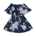 thumbnail image 1 of Famille Mère Fille Correspondant Filles Floral Tenues Vêtements Robes, 1 of 6