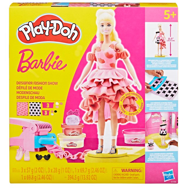 Set de Juego Hasbro Play-Doh Barbie set de juego desfile de moda