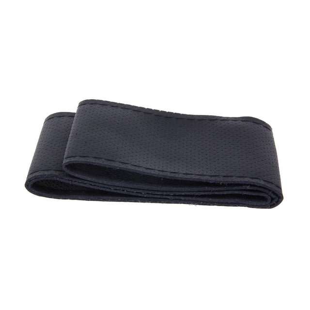 Riwesomey Cubierta de cuero para volante de coche, puntada de coche para coche, cubierta envolvente para diámetro de 38cm Automoción decorativa y accesorios Riwesomey VI009085-00