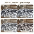 thumbnail image 7 of ODIKA 8'x10' Washable Area Rug Durable, Non-Slip Spotted Marbled Abstract Patchwork Bold Motif Cow Inspired Snack Playful for Living Room, Under Sectional, Family, 7 of 7
