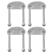 Hemoton 4pcs Roller Skate Plate Accessories Universal Double Row Skate Base For Men Women Roller Skating And Drift Skates Repair