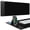 Black-solid color, variant on Miroddi Wireless Charging Mouse Pad, Gaming Mousepad with Phone Holder, Rubber Extra Large Desk Mat with 15W Fast Charging for Home, Office, Game Room