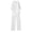 White, variant on Gkeoshab Sweaters for Women Tracksuit Sweatsuit Sweatshirt and Sweatpant for Women Men 2 Piece Sets Pullover Sweater Black L