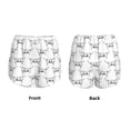 thumbnail image 4 of Disketp Labrador Retriever Dog Print Women's Shorts Workout Shorts for Athletic Gym Running Shorts with Phone Pockets XX-Large, 4 of 8