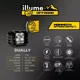 thumbnail image 2 of Faros Auxiliares Dually Led Illume Mammoth 40w Jeep Rzr Moto, 2 of 8