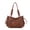 3201#17-BROWN, variant on Shoulder Bag For Women Multi Pocket Retro Hobo Handbags Satchel Tote Bag