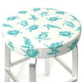 thumbnail image 6 of Goofa Turtle Printed Stool Covers Round, Waterproof Round Bar Stool Covers Anti-Slip Round Bar Stool Seat Cover with Elastic Bands Durable -13 inch, 6 of 7