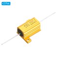 thumbnail image 3 of Unique Bargains 5W 0.22 Ohm Aluminum Shell Resistor Housing Resistor Housed Case Wirewound Resistors Power Resistor, 2 Pack, 3 of 4