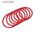 thumbnail image 4 of Unique Bargains 8.5cm Plastic Carnival Ringtoss Rings Game Hoop 18 Pack (Orange, Red, Yellow), 4 of 5