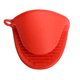 thumbnail image 4 of DADA Soporte de silicona para ollas, mini manopla de cocina para cocinar y hornear, solución resistente al calor, 1 par (rojo), 4 of 5