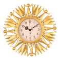 thumbnail image 4 of Reloj colgante de pared, silencioso y brillante, Retro, decoración creativa con diamantes de imitación, reloj de pared para baño, hogar, sala de estar Estilo C, 4 of 8
