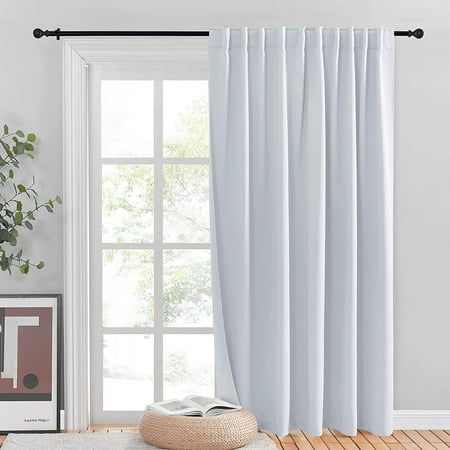 Room Darkening Sliding Glass Door Curtain, Patio Door Blind, Home Room