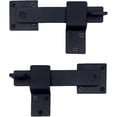 thumbnail image 1 of 1 Pcs Heavy Duty 5.5" Wrought Iron Door Latch, Solid Metal Flip Latch Lock For Wooden Barn Door/fences Add More Security And Privacy (black), 1 of 5