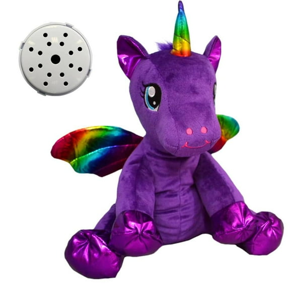 Luna the Purple Winged Unicorn Plush 16 Inch with Recorder Device Interactive Stuffed Toy for Kids